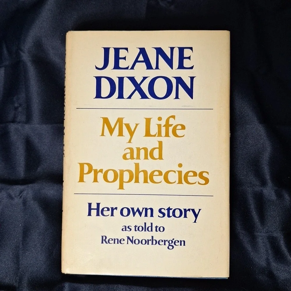 My Life and Prophecies Jeane Dixon HC 1st Ed 1969 Christian‎ New Age Prophecy